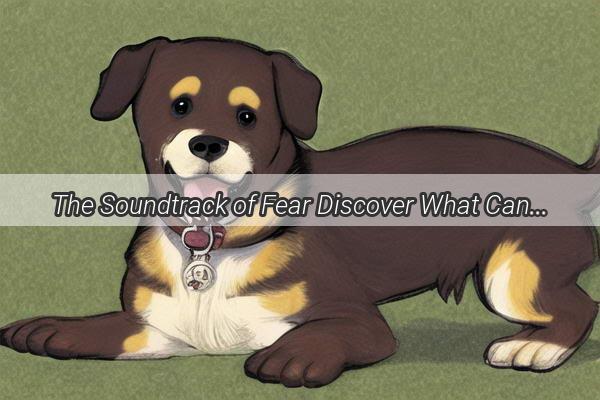 The Soundtrack of Fear Discover What Can Send Your Pooch Scrambling for Cover